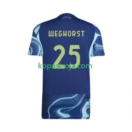 Billiga Fotbollströjor AFC Ajax Wout Weghorst 25 Borta tröja 2025/26 Kortärmad